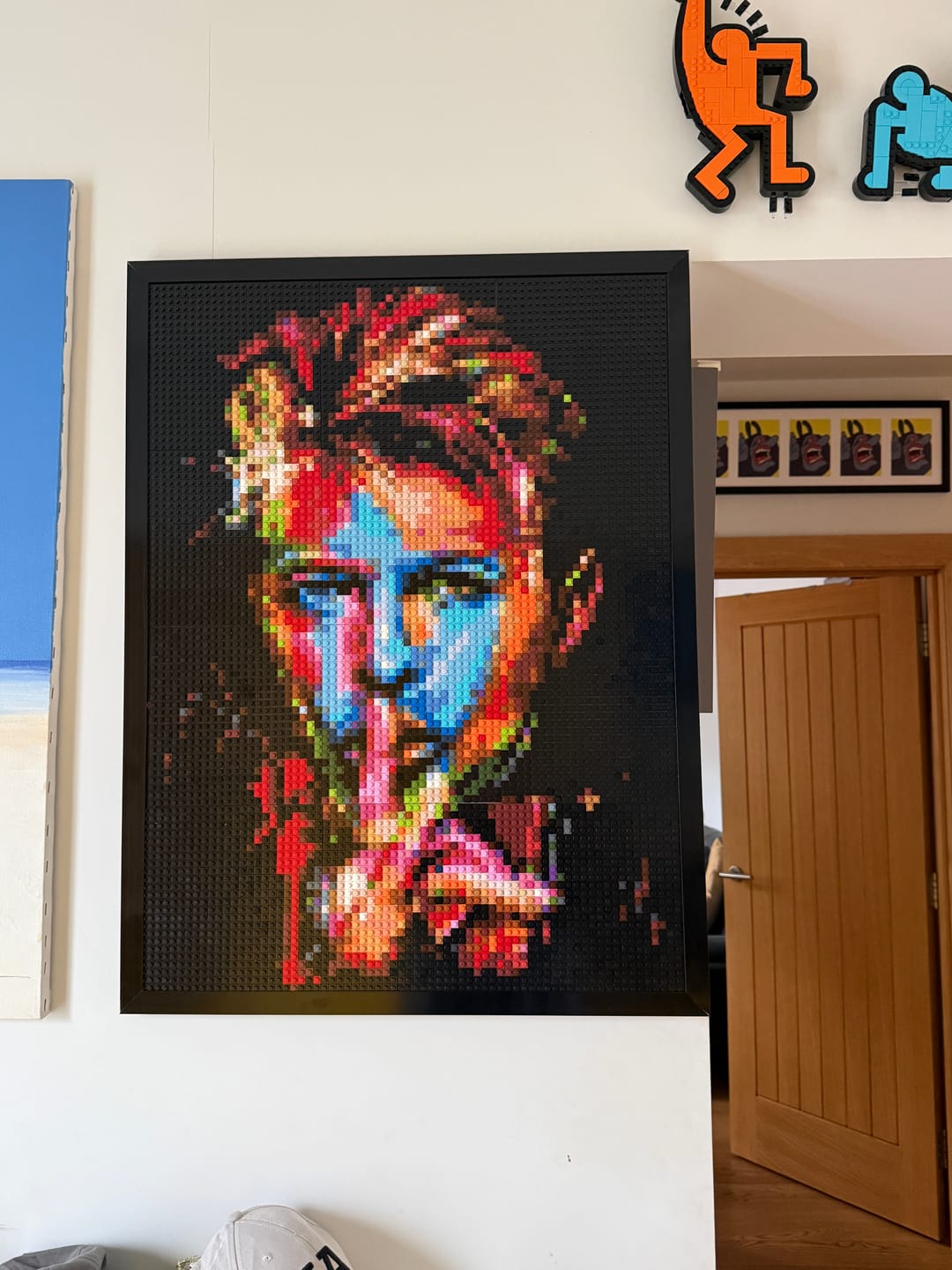 Customer photo review of David Bowie - Brick Art Mosaic Kit