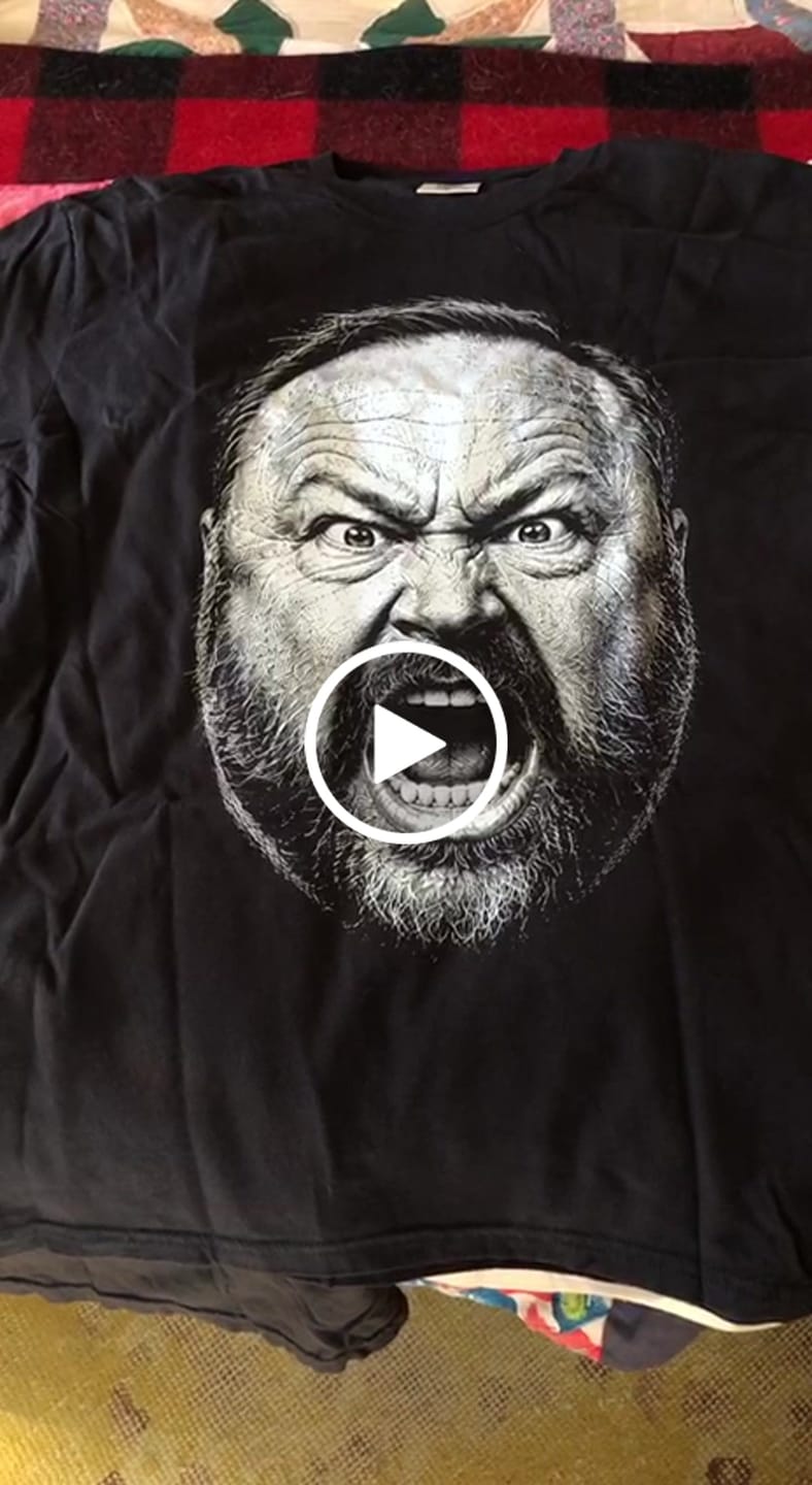 Customer video review of Alex Jones Battle Cry T-Shirt