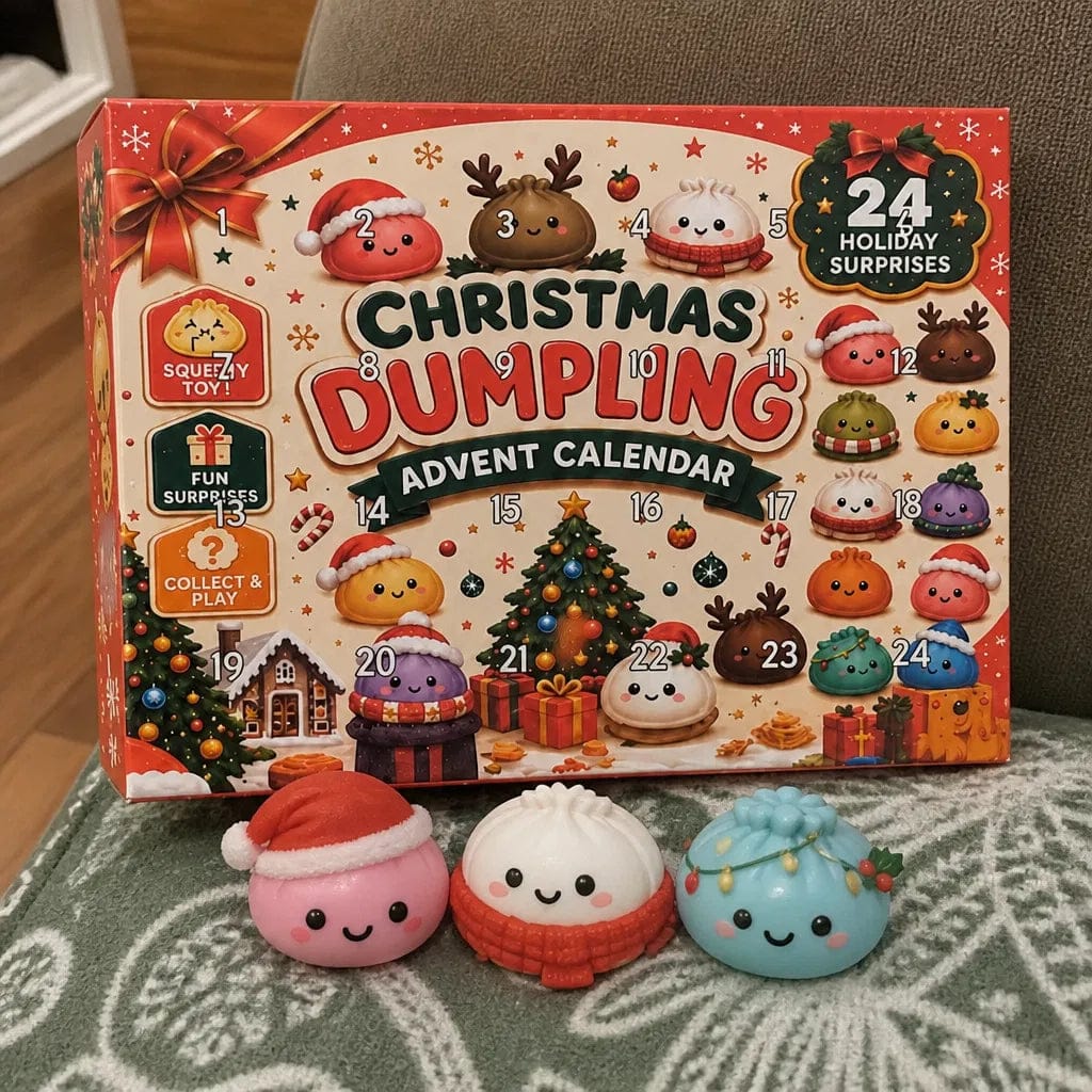 Customer photo review of Christmas Dumpling Advent Calendar - Personalized Christmas Gifts For Your Kids 2026