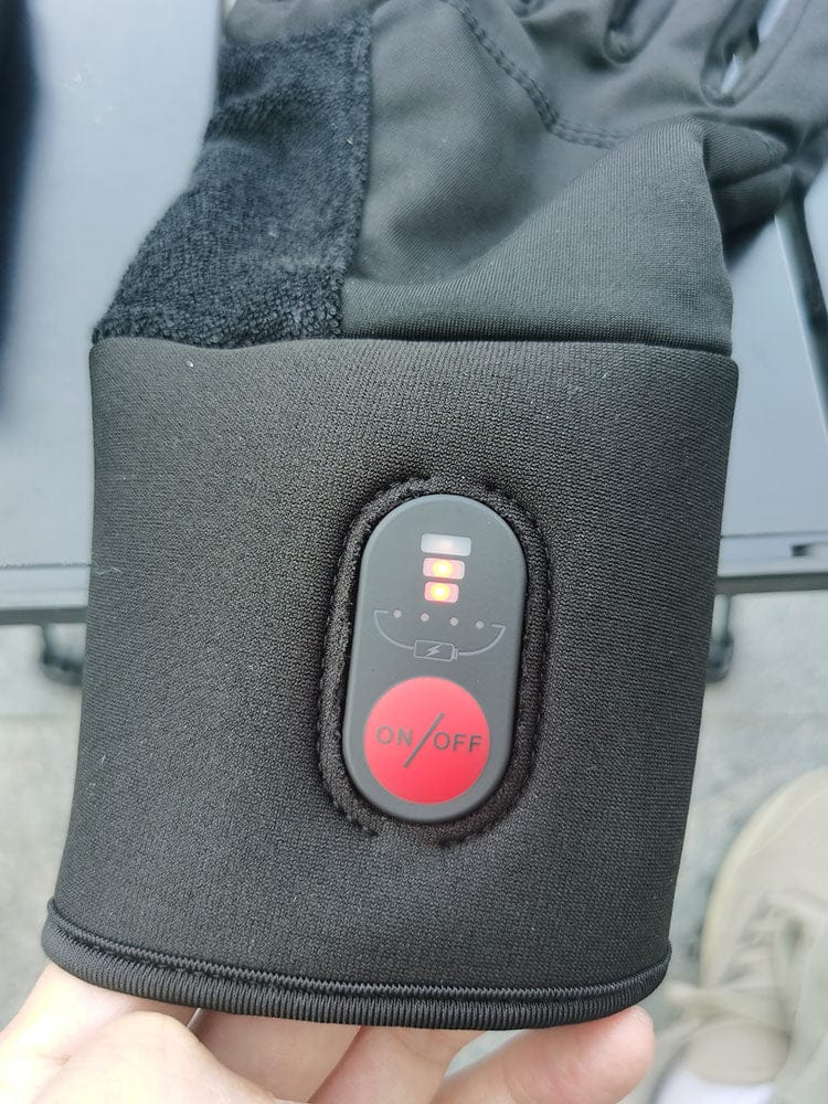 Customer photo review of Sunwill Rechargeable Electric Finger Touch Screen Thin Heated Gloves | Sport Heated Gloves Liners