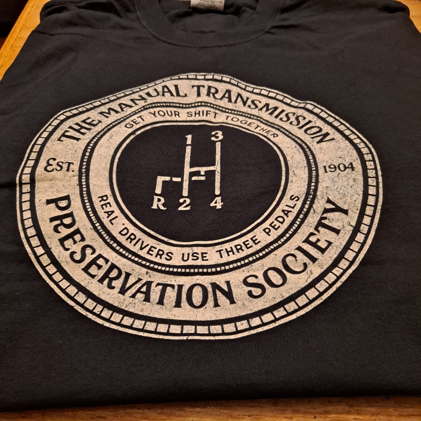 Customer photo review of Manual Preservation Society - British Heavyweight Tee