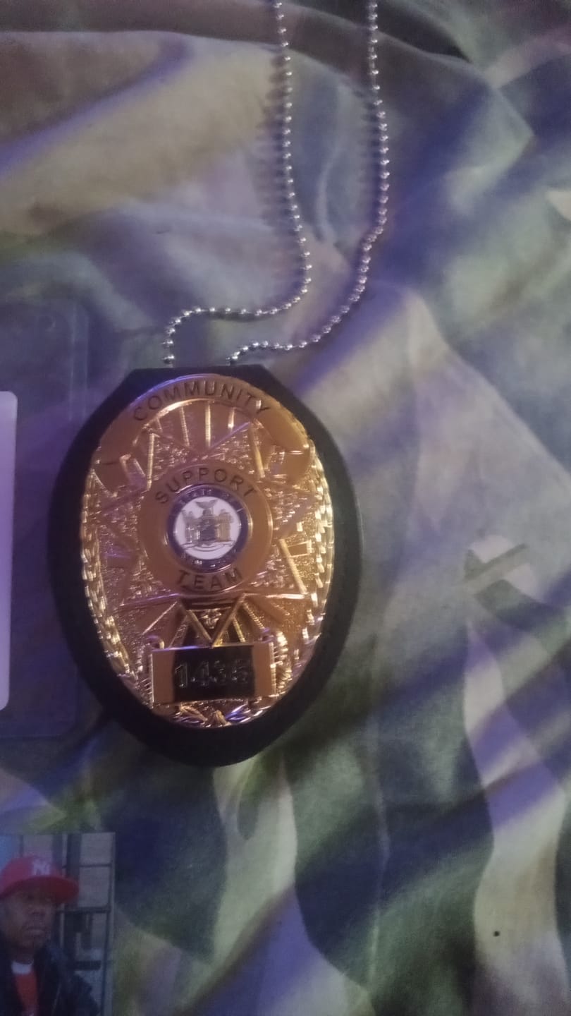 Customer photo review of Customizable Badge BA07
