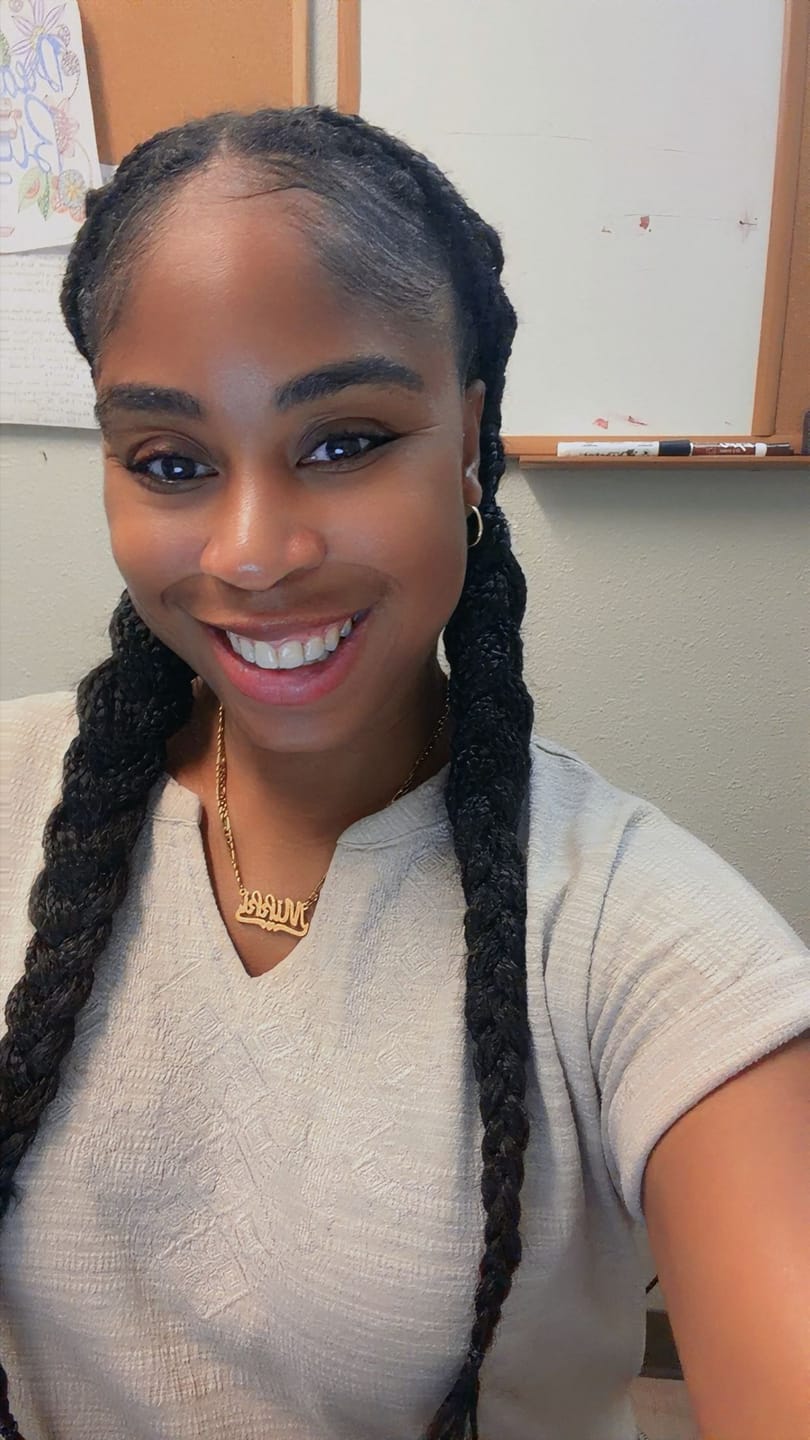 Customer photo review of Diamond Cut Heart Name Necklace