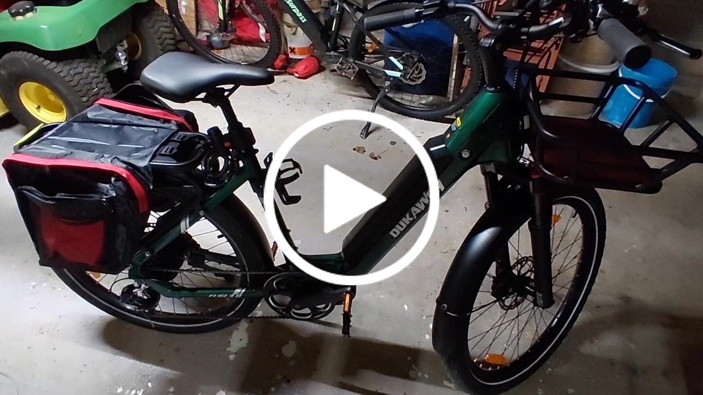 Customer video review of Dukawey FUGL3.0 City Ebike