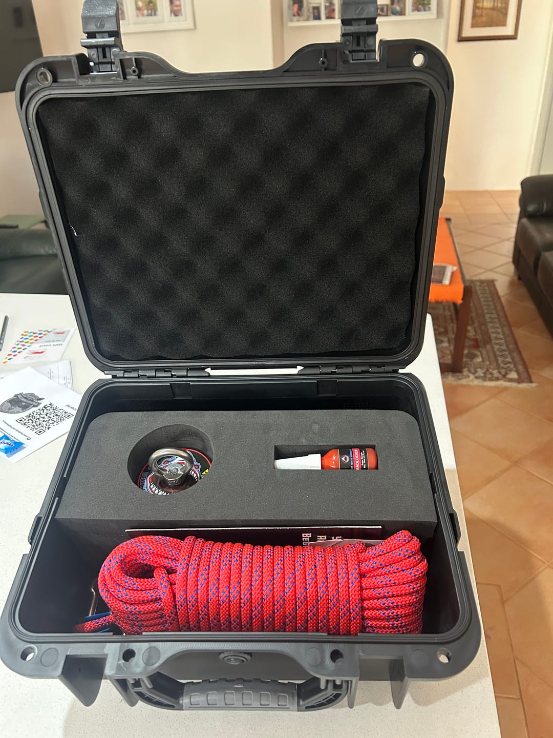 Customer photo review of BRUCE - 300KG Beginner Magnet Fishing Kit