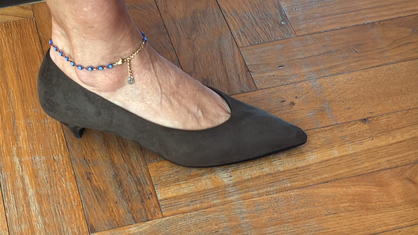 Customer photo review of DECOLLETE DEBBY MILITARE