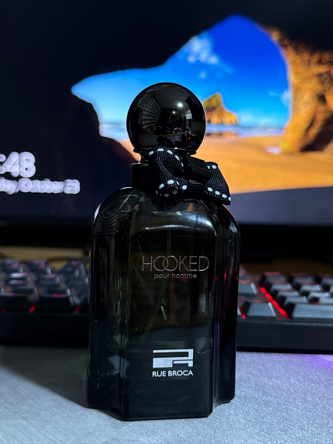 Customer photo review of RUE BROCA HOOKED EDP FOR MEN