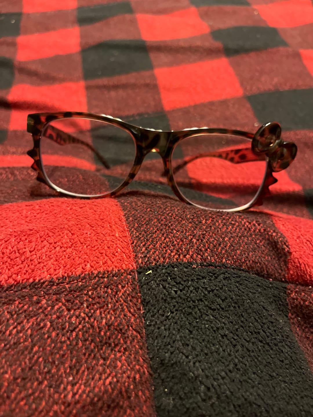 Customer photo review of Kitten Eyeglasses