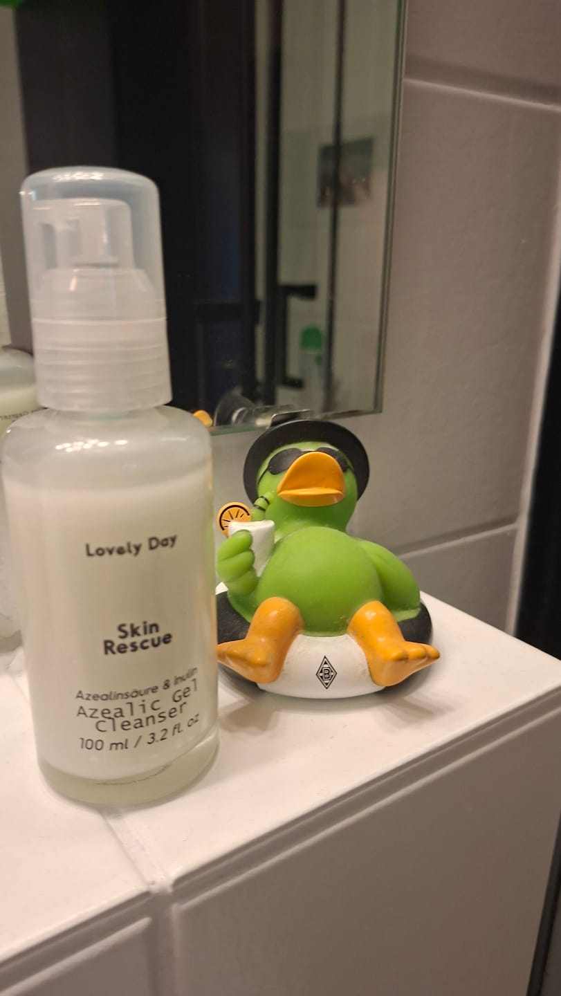 Customer photo review of Skin Rescue Azealic Gel Cleanse