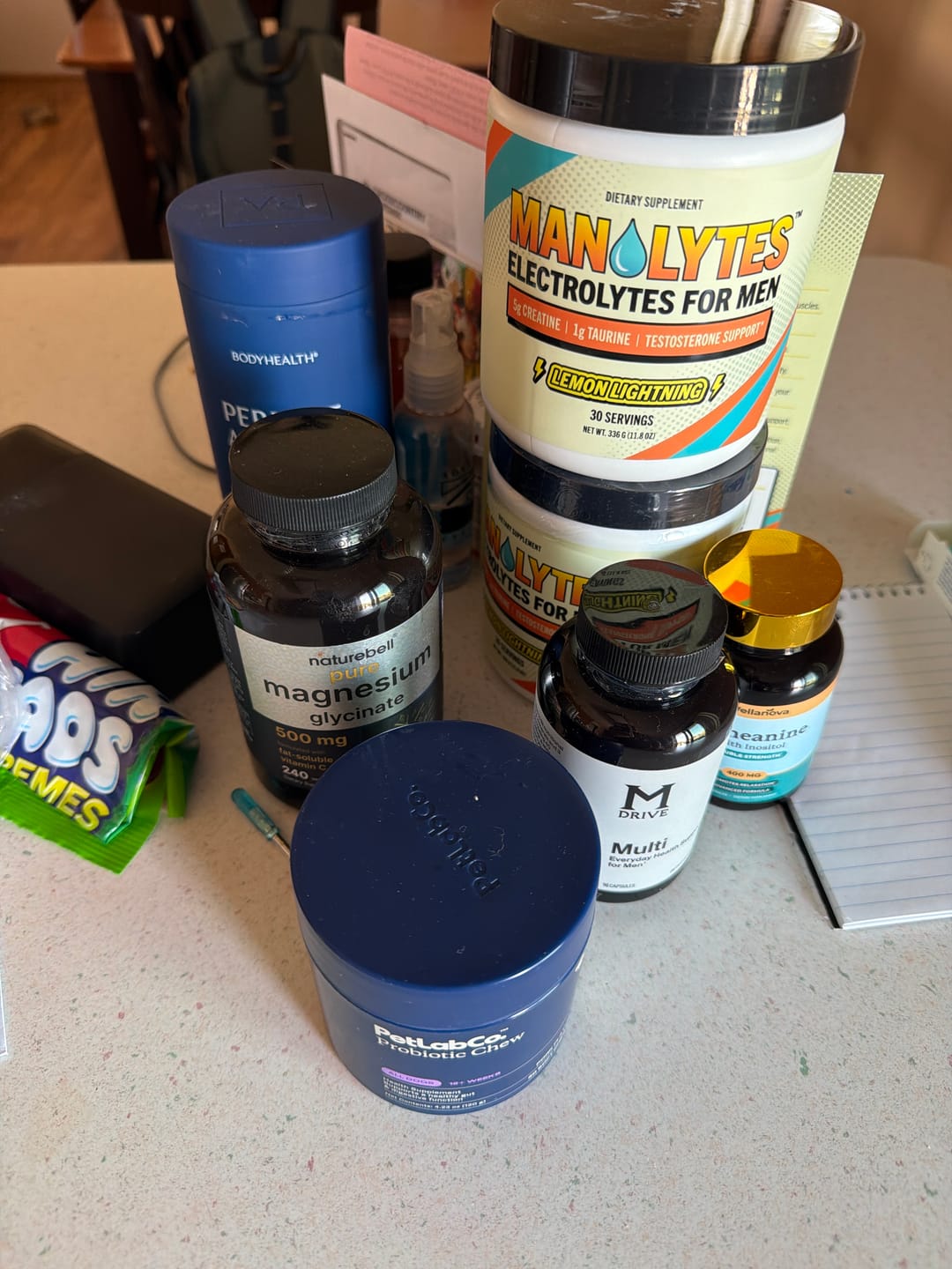 Customer photo review of Manolytes Daily Electrolytes