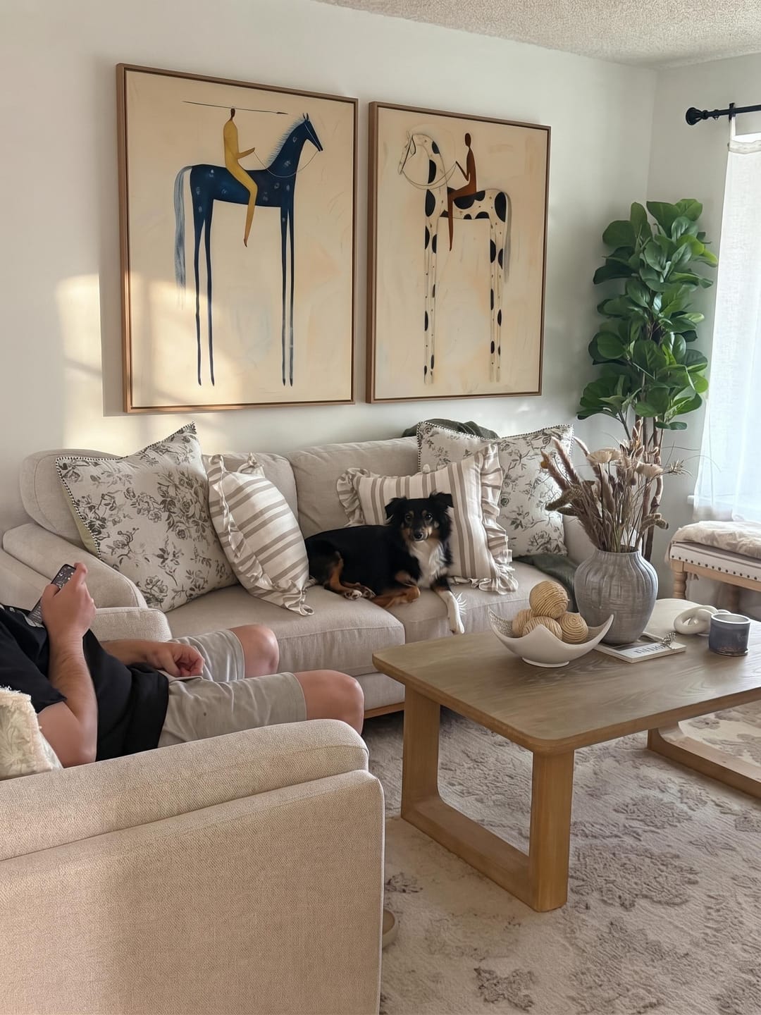 Customer photo review of Vintage Americana Art | Twin Nocturnes