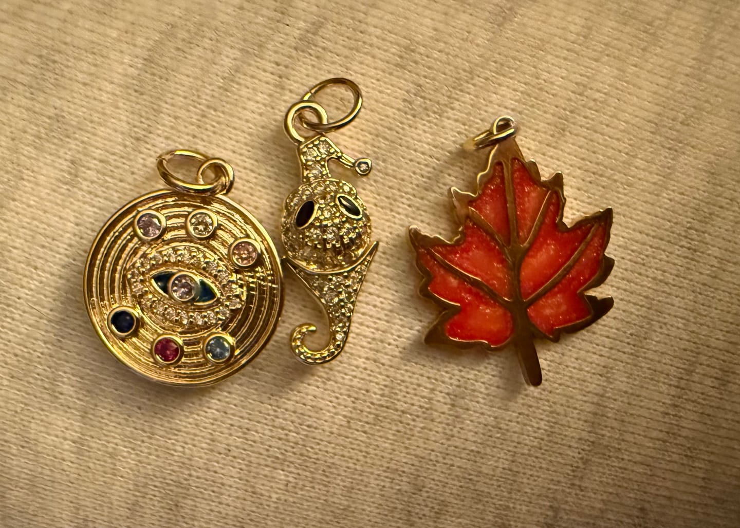 Customer photo review of 3 CHARM BUNDLE - (NO CHAIN) Pick Your Charms TT LIVE