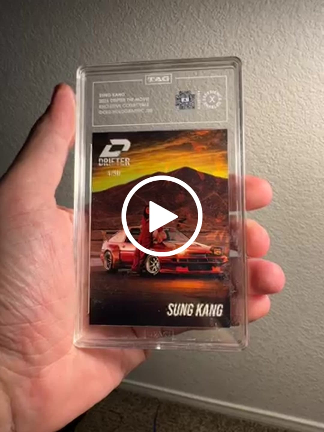Customer video review of Sung Kang Drifter the Movie Mystery Slab