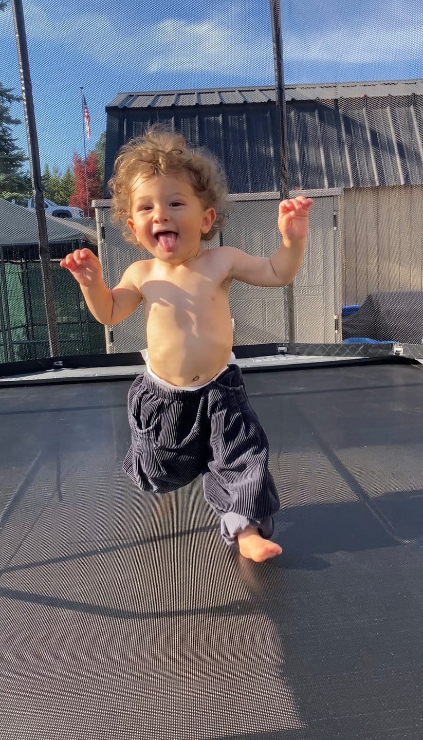 Customer photo review of 10x14' Rectangle Trampoline Pro-Line Avyna Above Ground with Enclosure