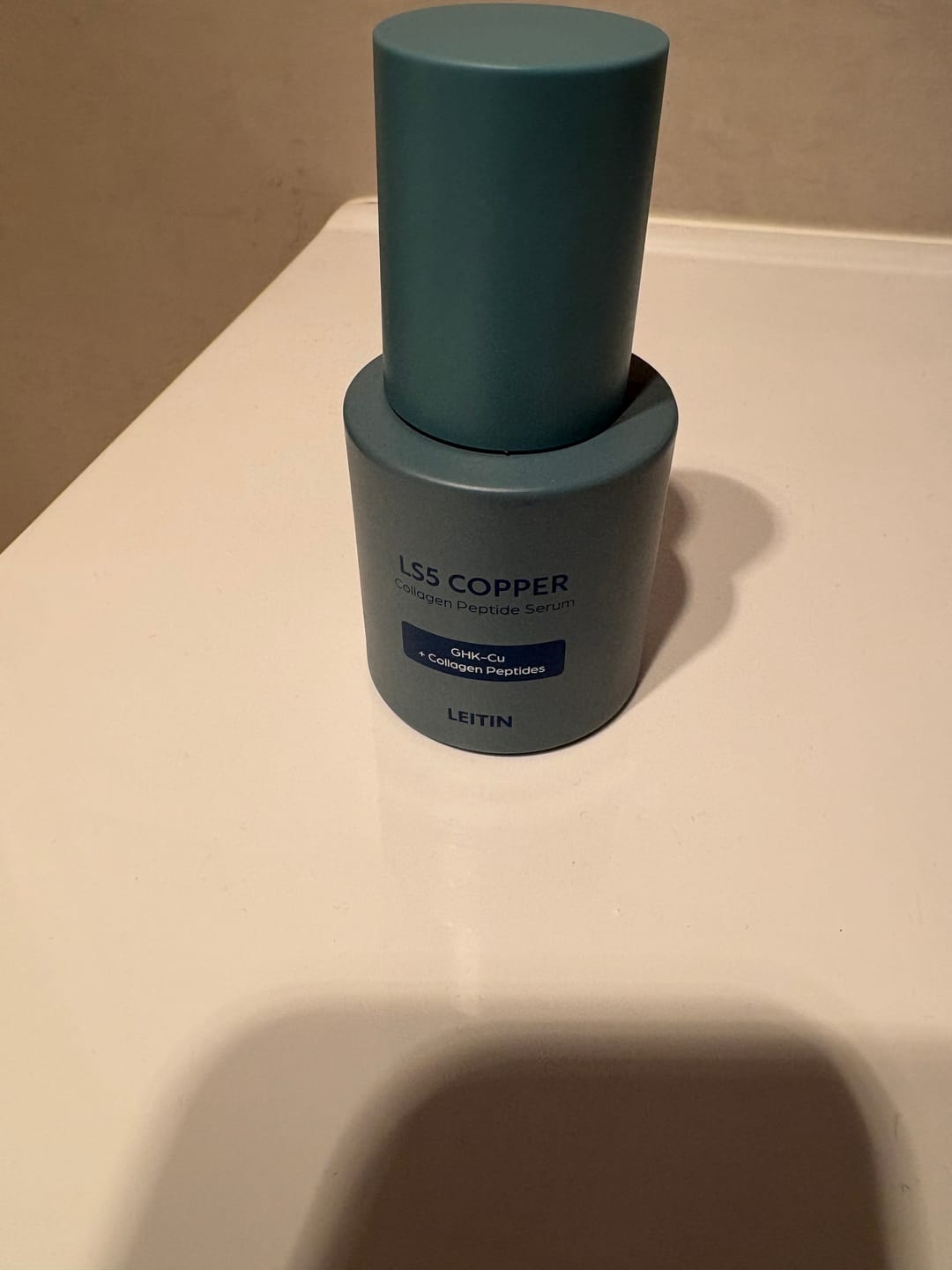 Customer photo review of LS5 Copper Peptide Serum