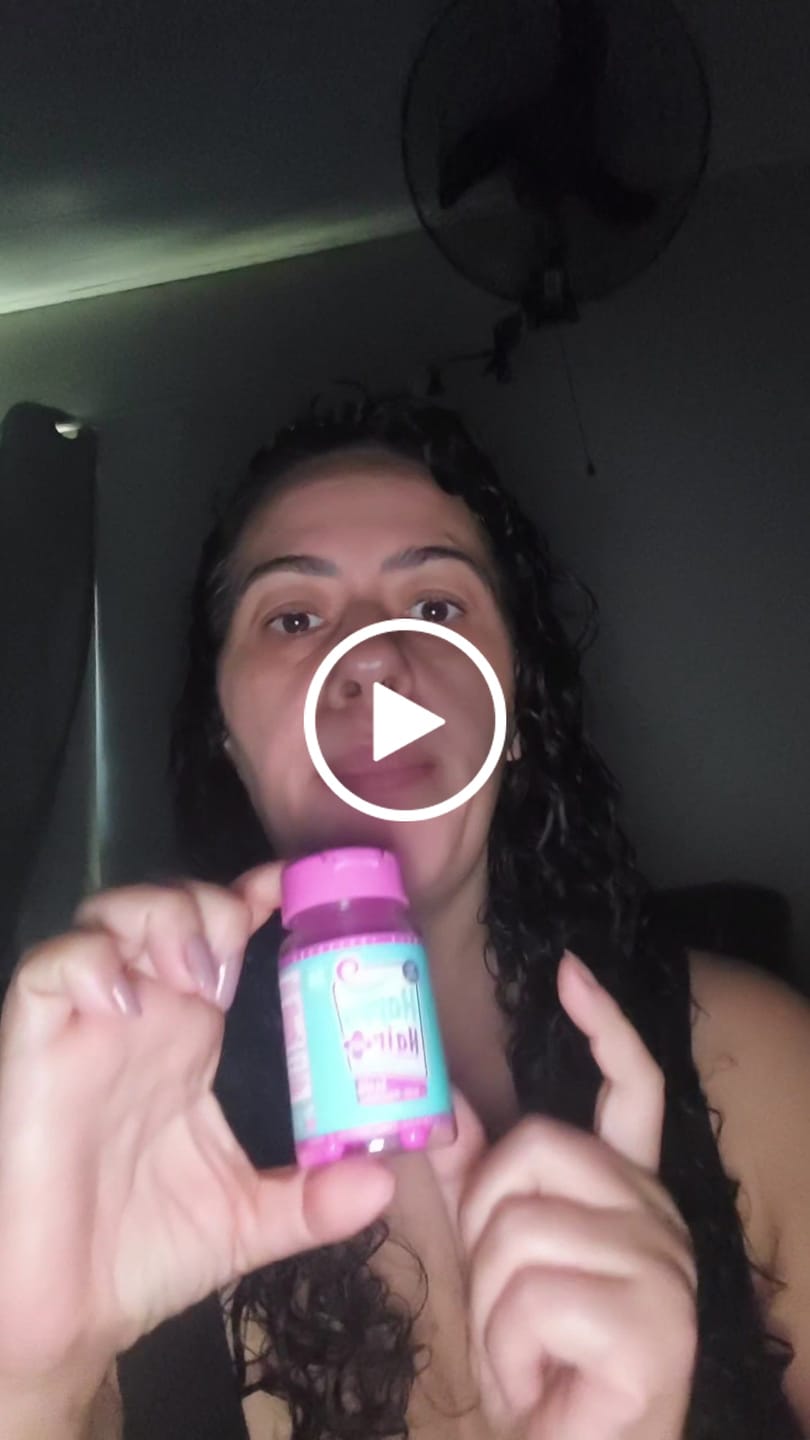 Customer video review of Happy Hair 3 Potes Embaixadores