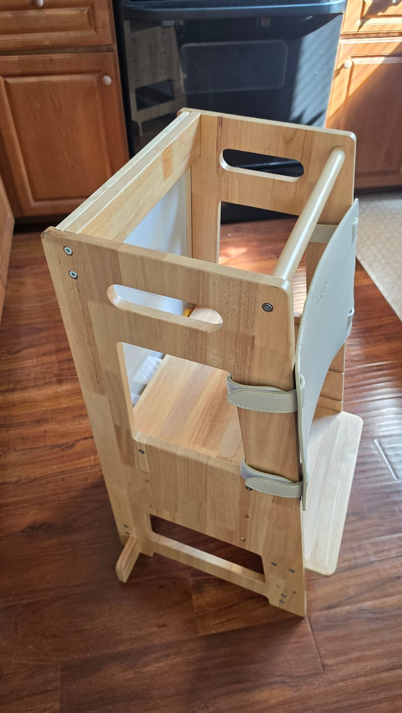Customer photo review of Nordo Toddler Kitchen Tower