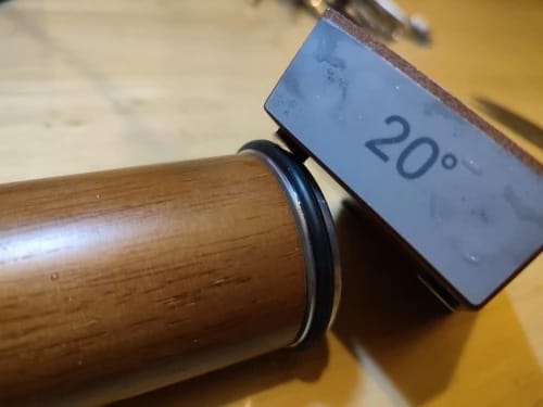 Customer photo review of Rollmaster Rolling Knife Sharpener™