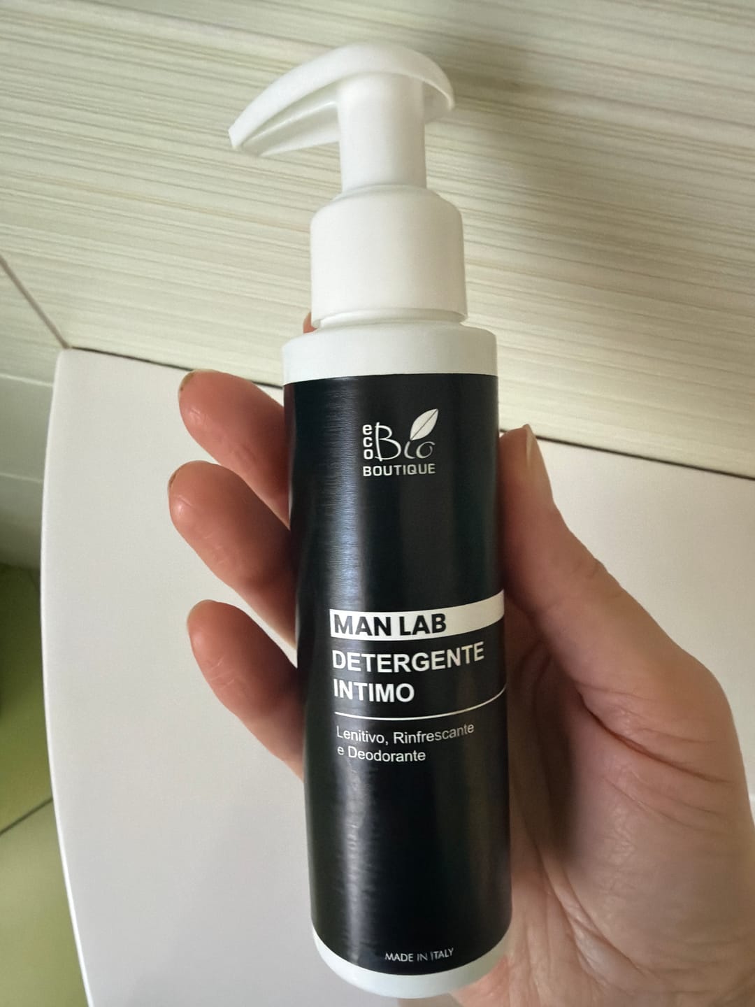 Customer photo review of Man Lab - Detergente Intimo