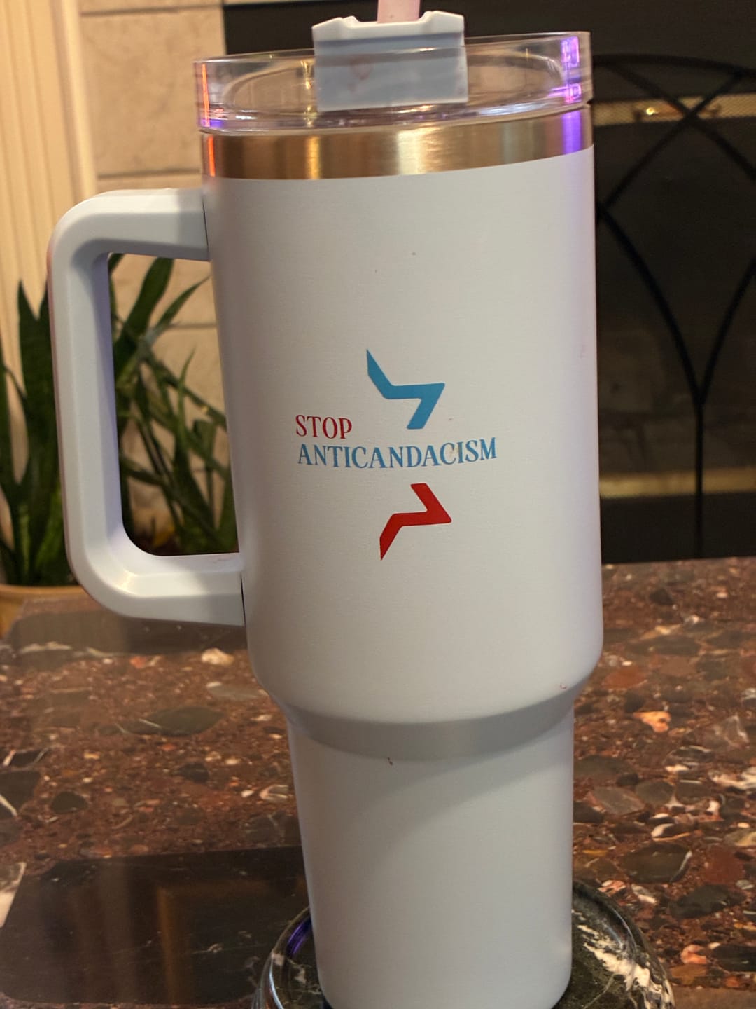 Customer photo review of Stop Anticandacism Cup