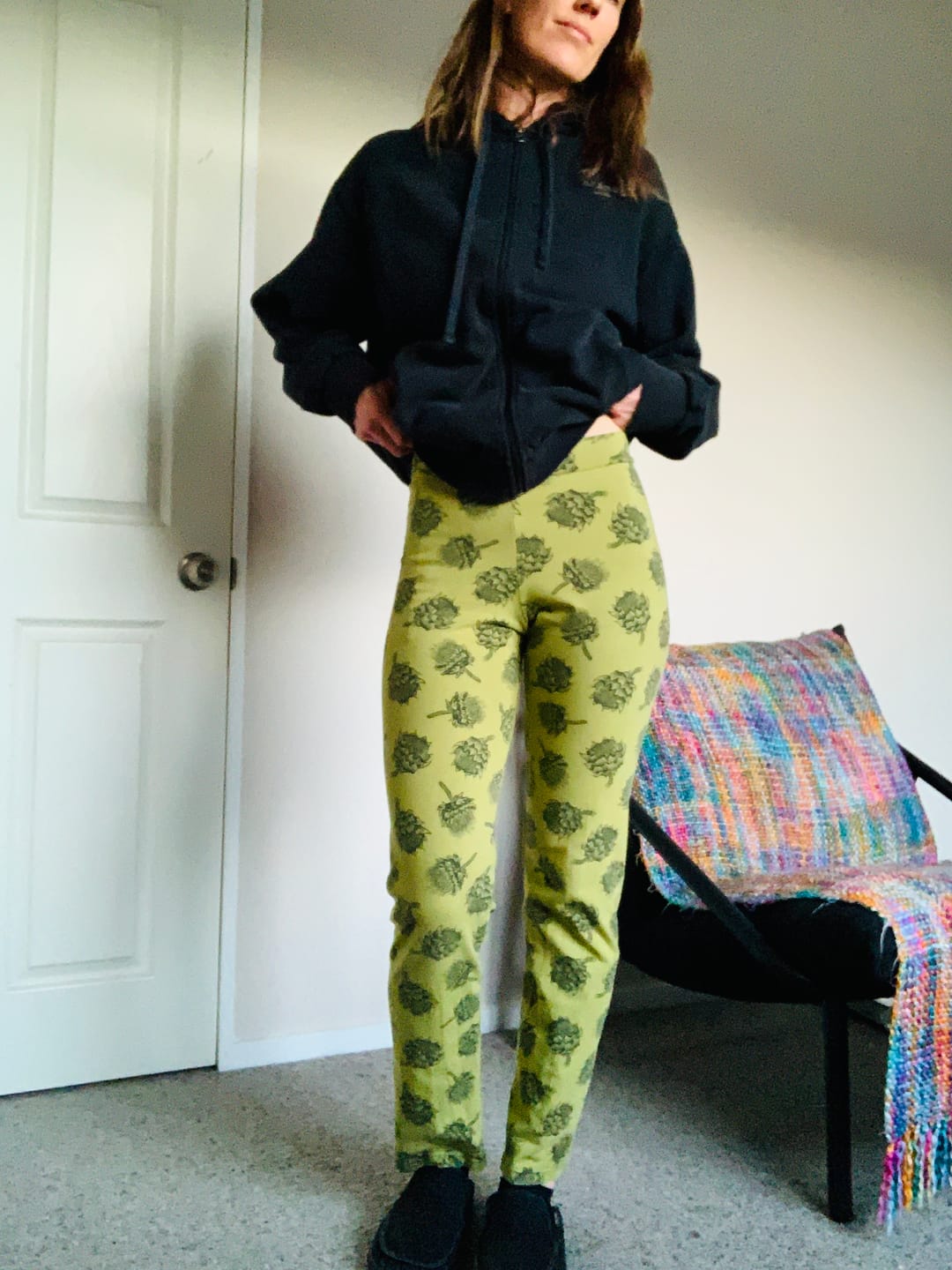 Customer photo review of Straight Leg Pants Artichokes
