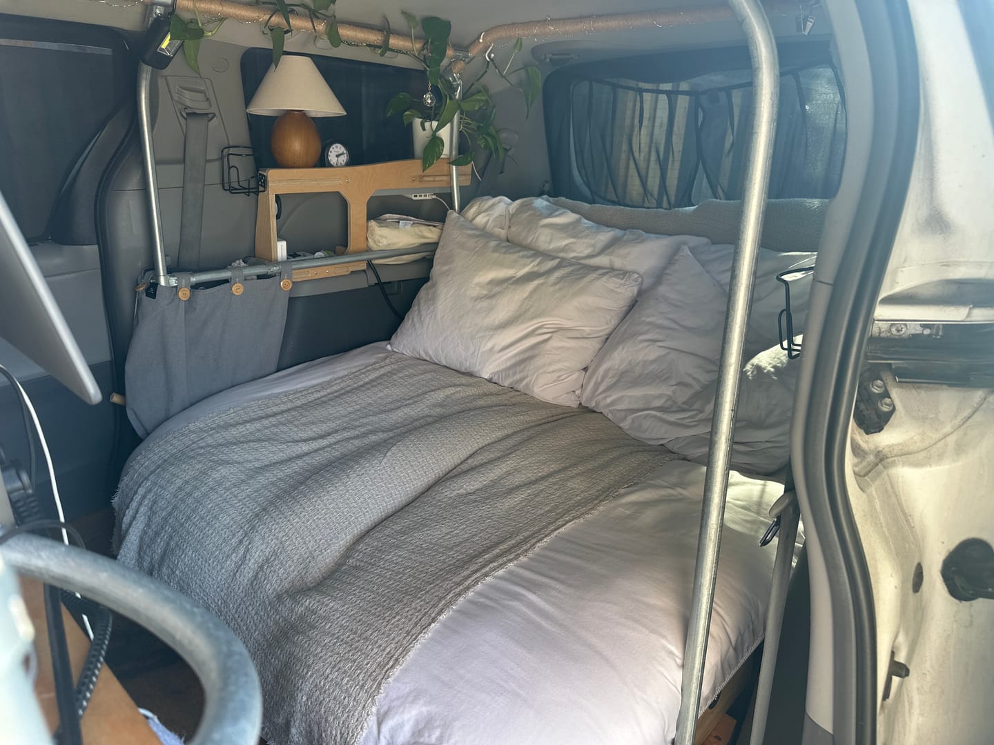 Customer photo review of Organic Cotton Goose Down Comforter