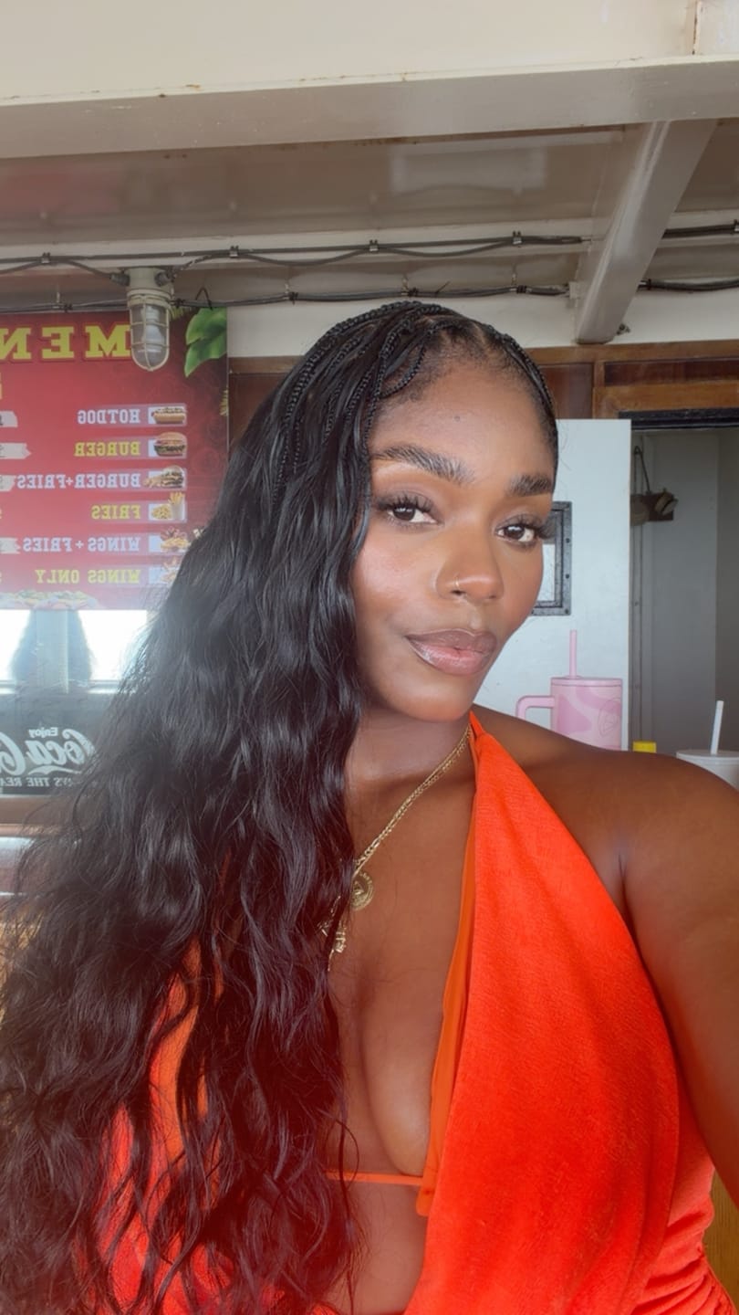 Customer photo review of Miracle Knots Crochet Hair Body Wave