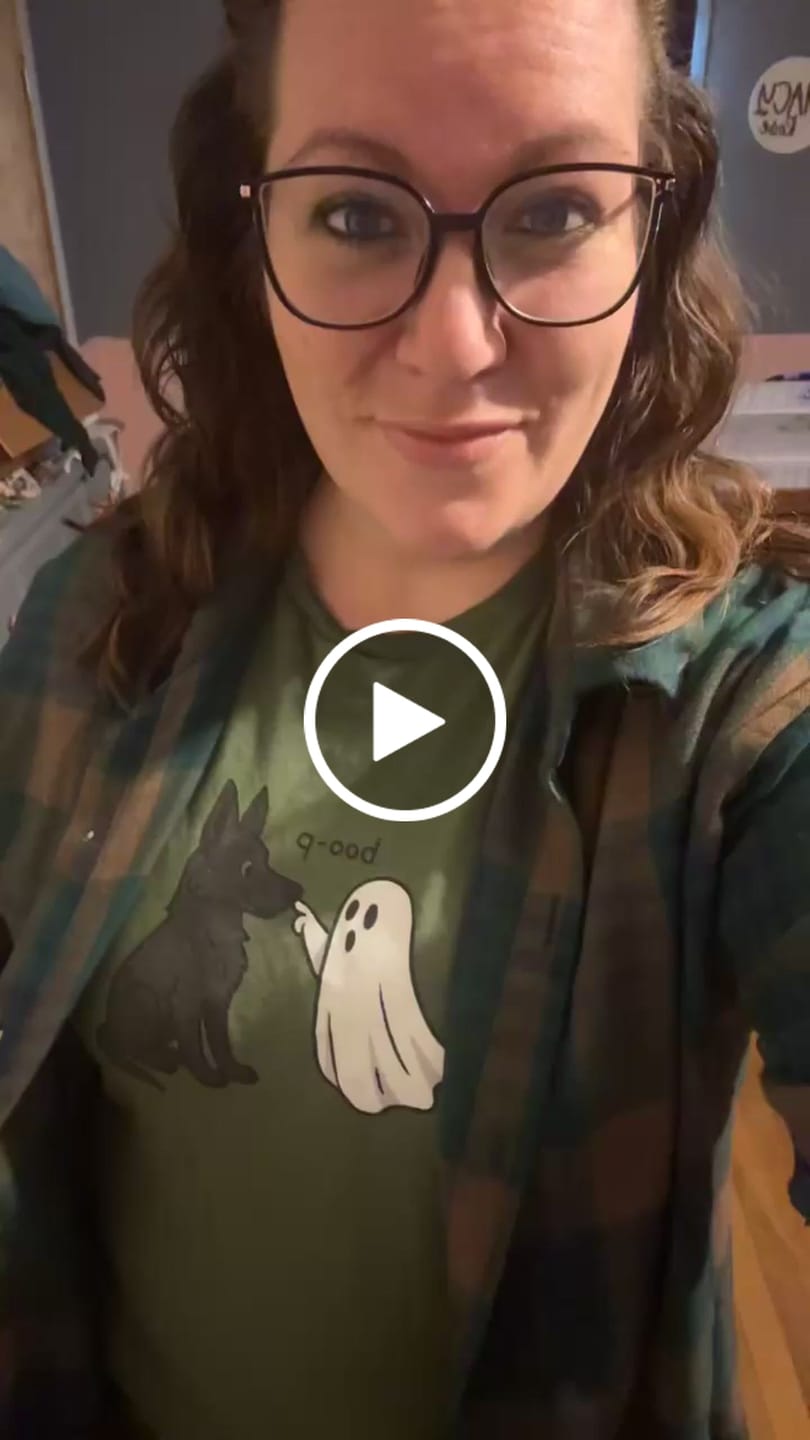 Customer video review of Boo-p Black Shepherd Shirt