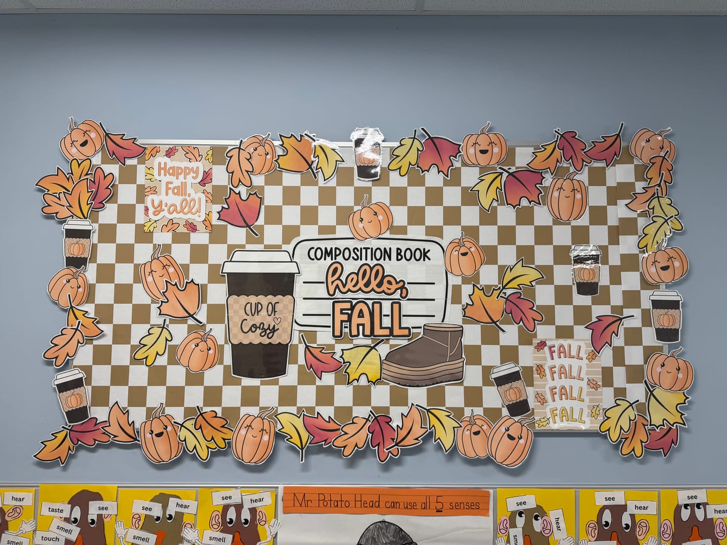 Customer photo review of Cozy Fall | Full Printable Classroom Decor Bundle