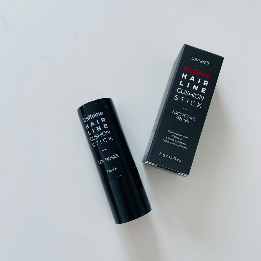 Customer photo review of LOV ROSÉE Caffeine Hairline Cushion Stick 3g