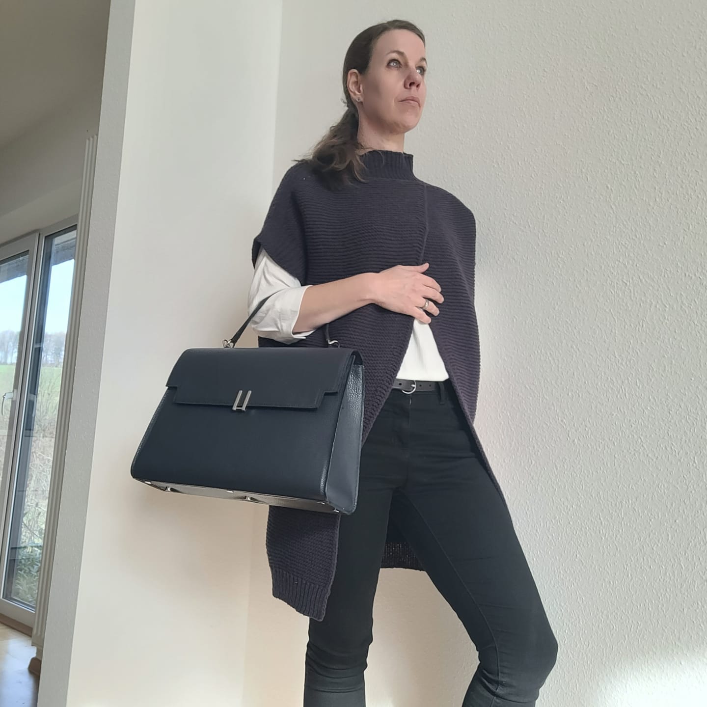 Customer photo review of DIY-Box: The Business Bag *Runde Klappe*