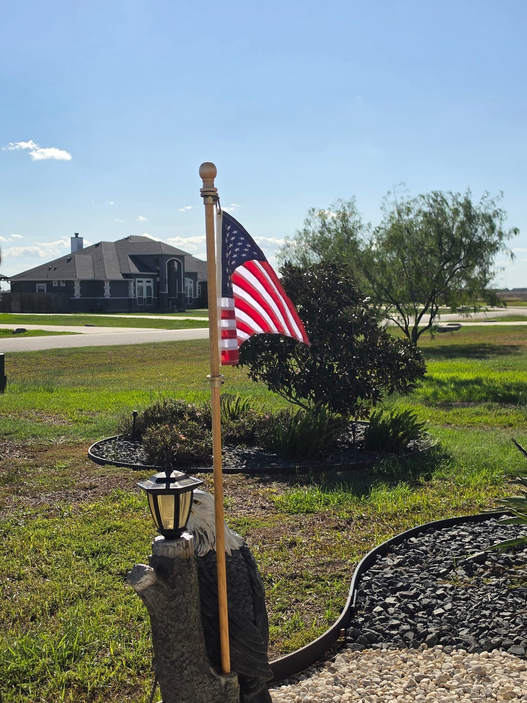 Customer photo review of 16" x 24" American Flag