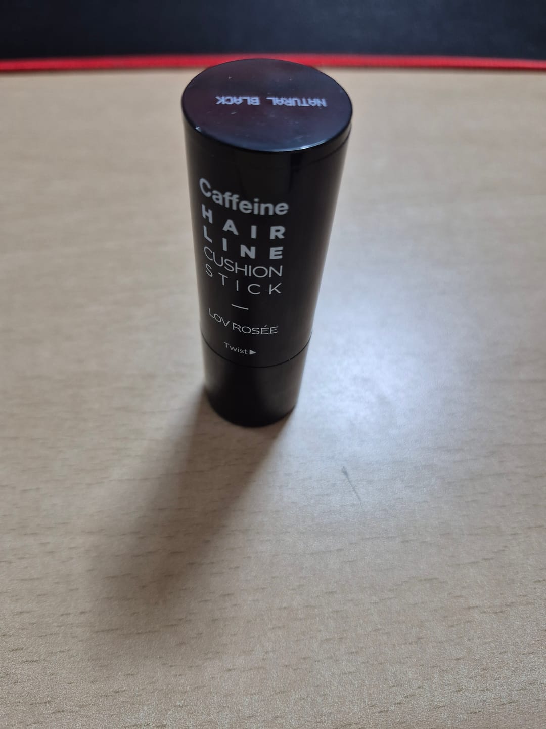 Customer photo review of LOV ROSÉE Caffeine Hairline Cushion Stick 3g