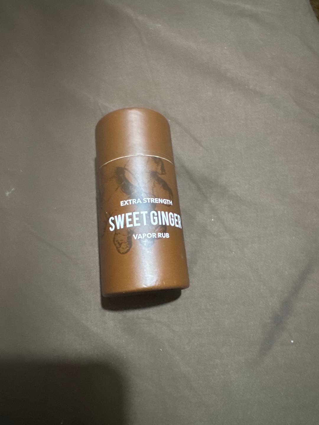Customer photo review of Extra Strength Sweet Ginger Vapor Rub Stick