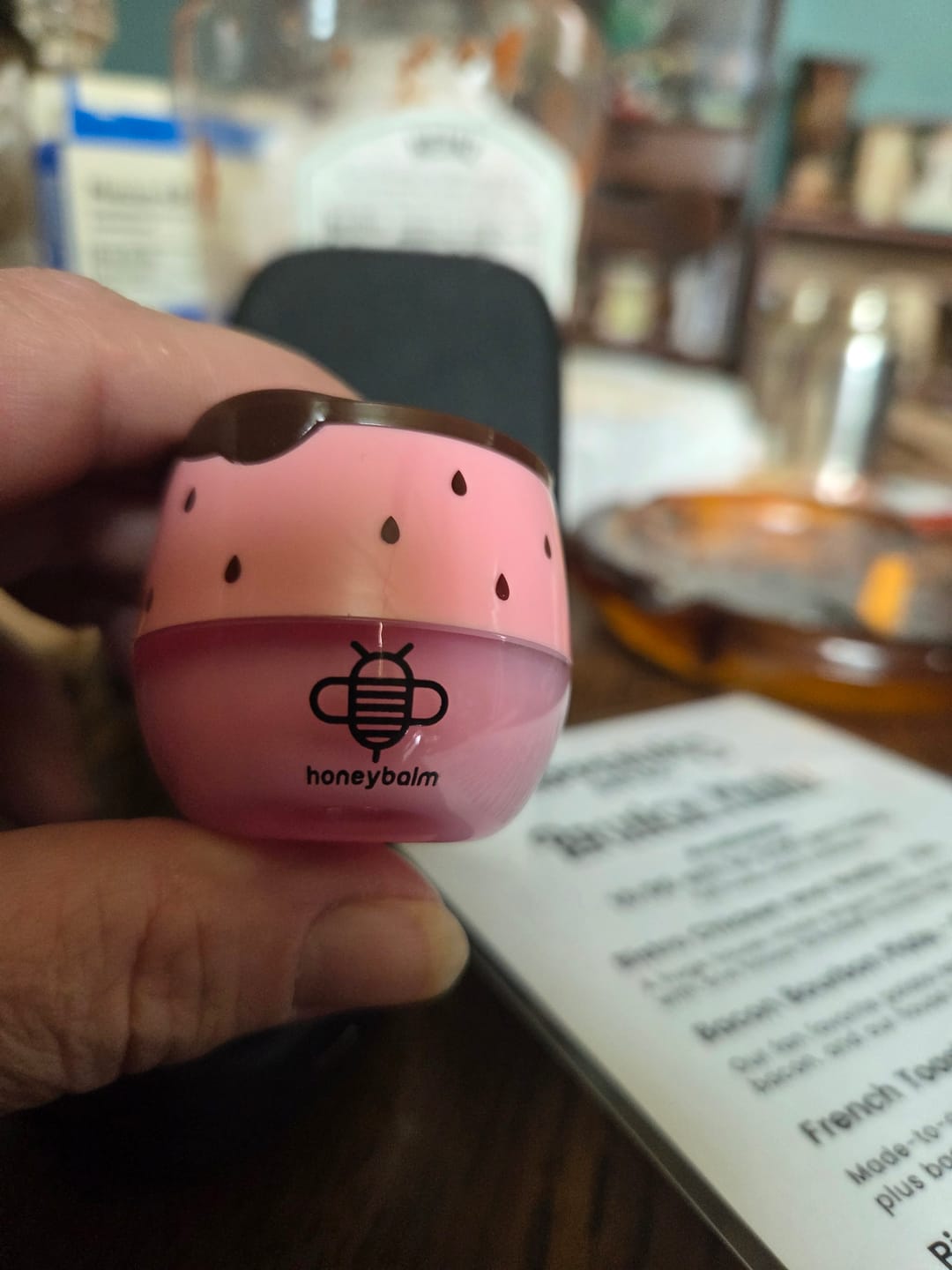 Customer photo review of Strawberry Bee Balm