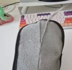 Customer photo review of Guante quitapelos electrostático