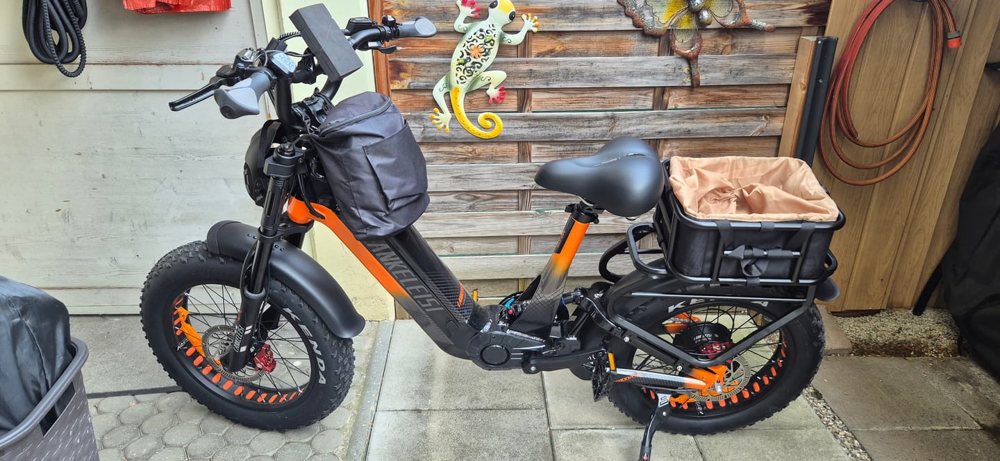Customer photo review of Lankeleisi RX800 Plus 20" Fat Bike 960Wh Full Suspension SUV E-Bike