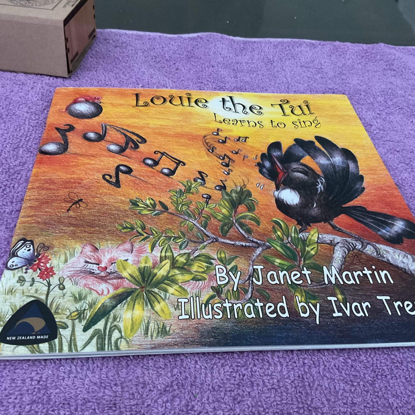 Customer photo review of NZ Childrens Book: Louie the Tui