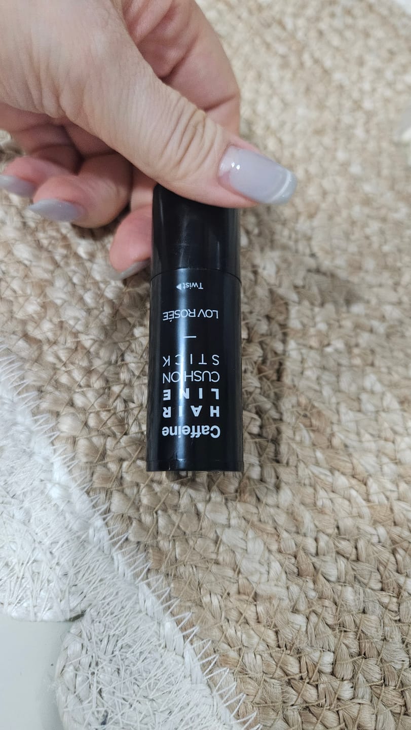 Customer photo review of LOV ROSÉE Caffeine Hairline Cushion Stick 3g
