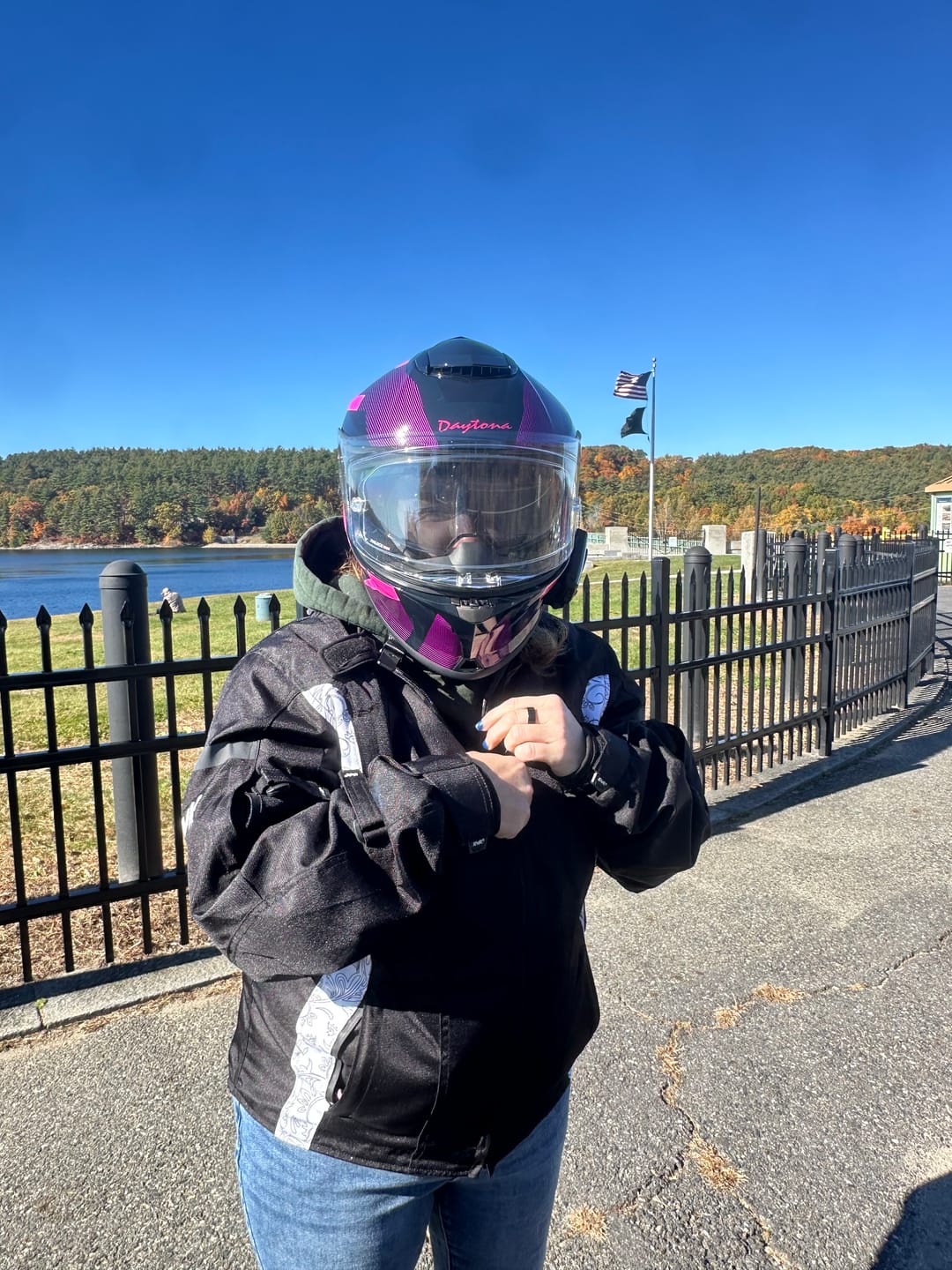 Customer photo review of D.O.T. & ECE Daytona Viper- W/ Cyberpink