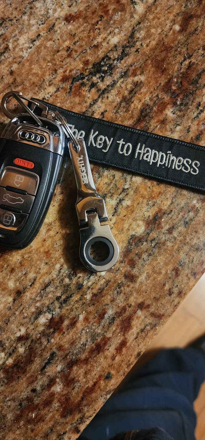 Customer photo review of 80Eighty® 10mm Wrench Keychain