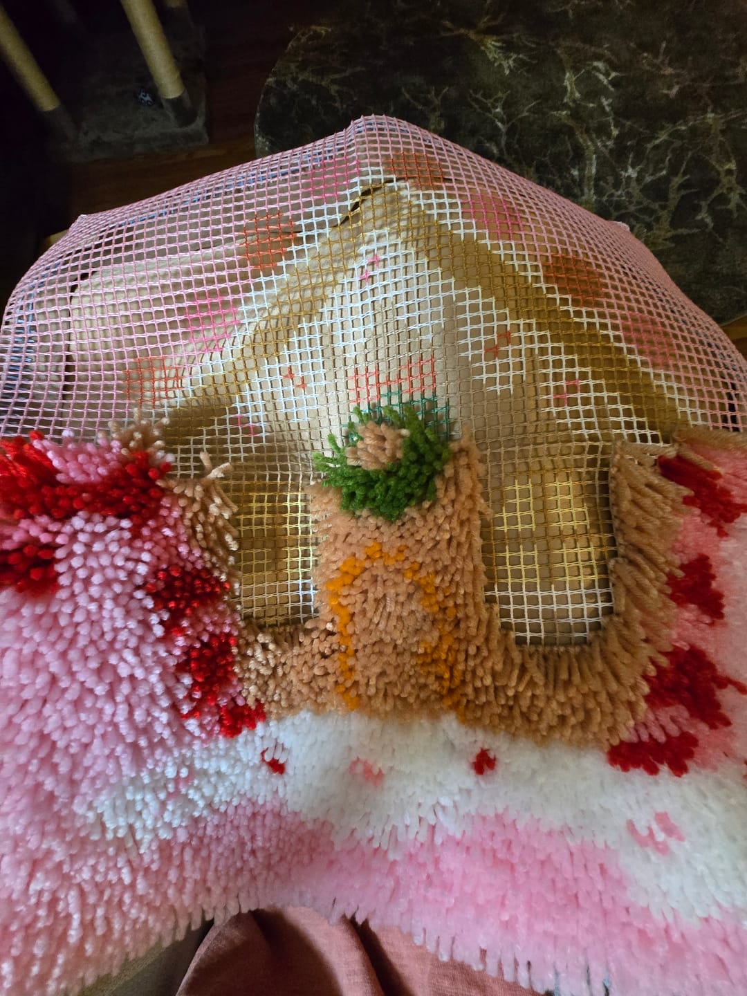 Customer photo review of GINGERBREAD DREAM - Christmas Cushion Kit