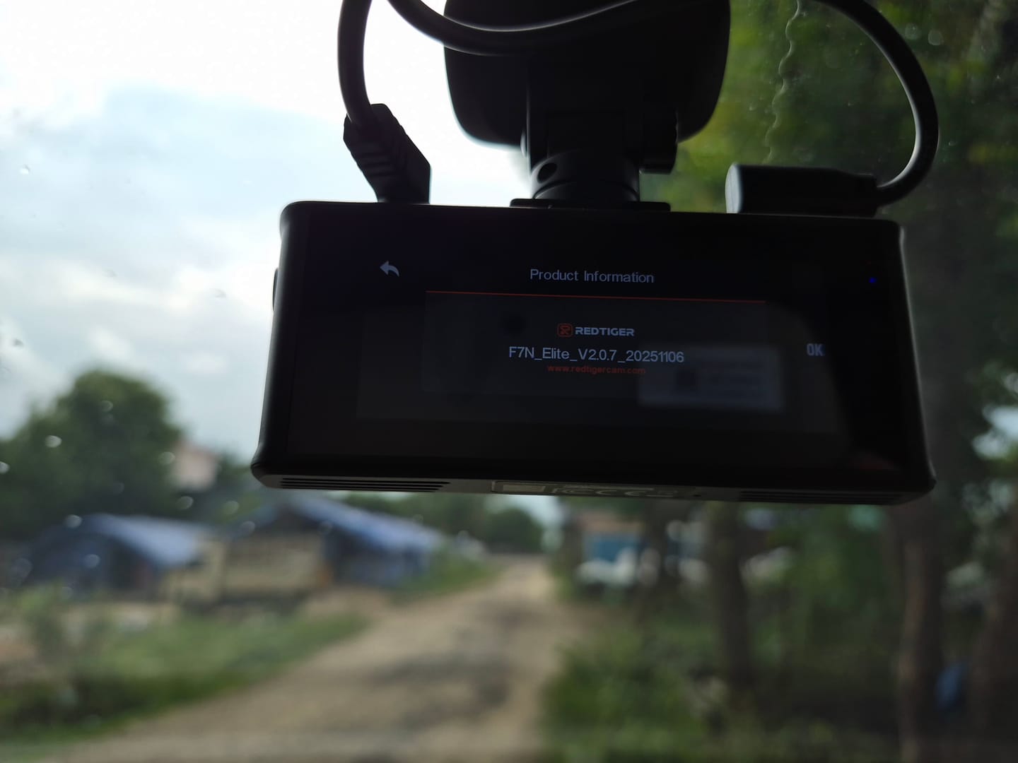 Customer photo review of REDTIGER F7N Elite STARVIS 2 4K HDR Front and 1080p Rear Dash Cam F7N Elite