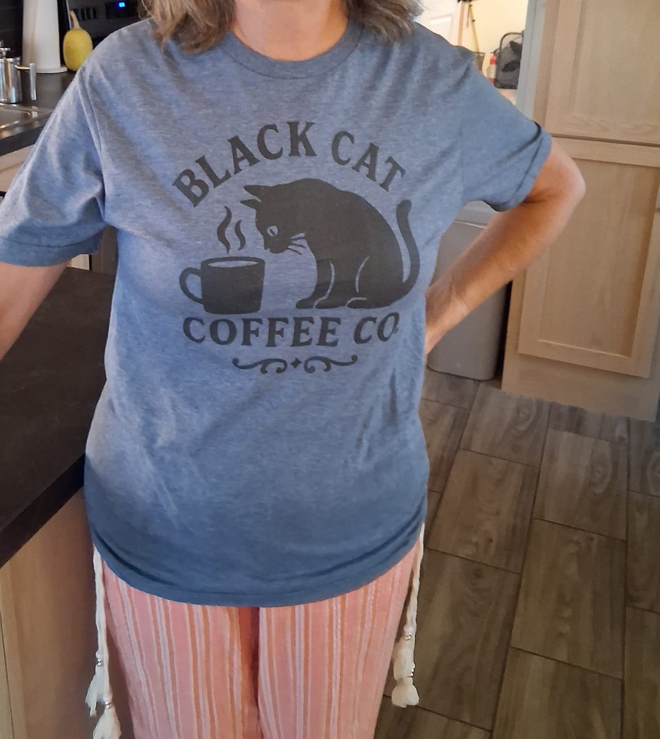 Customer photo review of BC Coffee Co Tee
