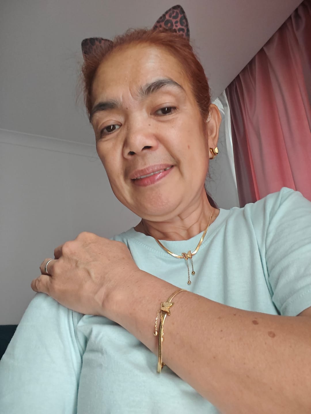 Customer photo review of Set Golden Butterfly