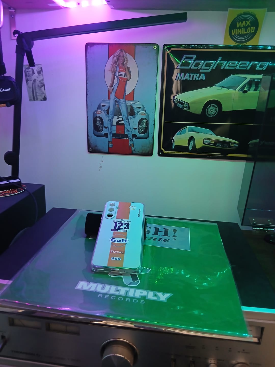 Customer photo review of Gulf Porsche GT Livery - Individuelle Handyhülle für Samsung
