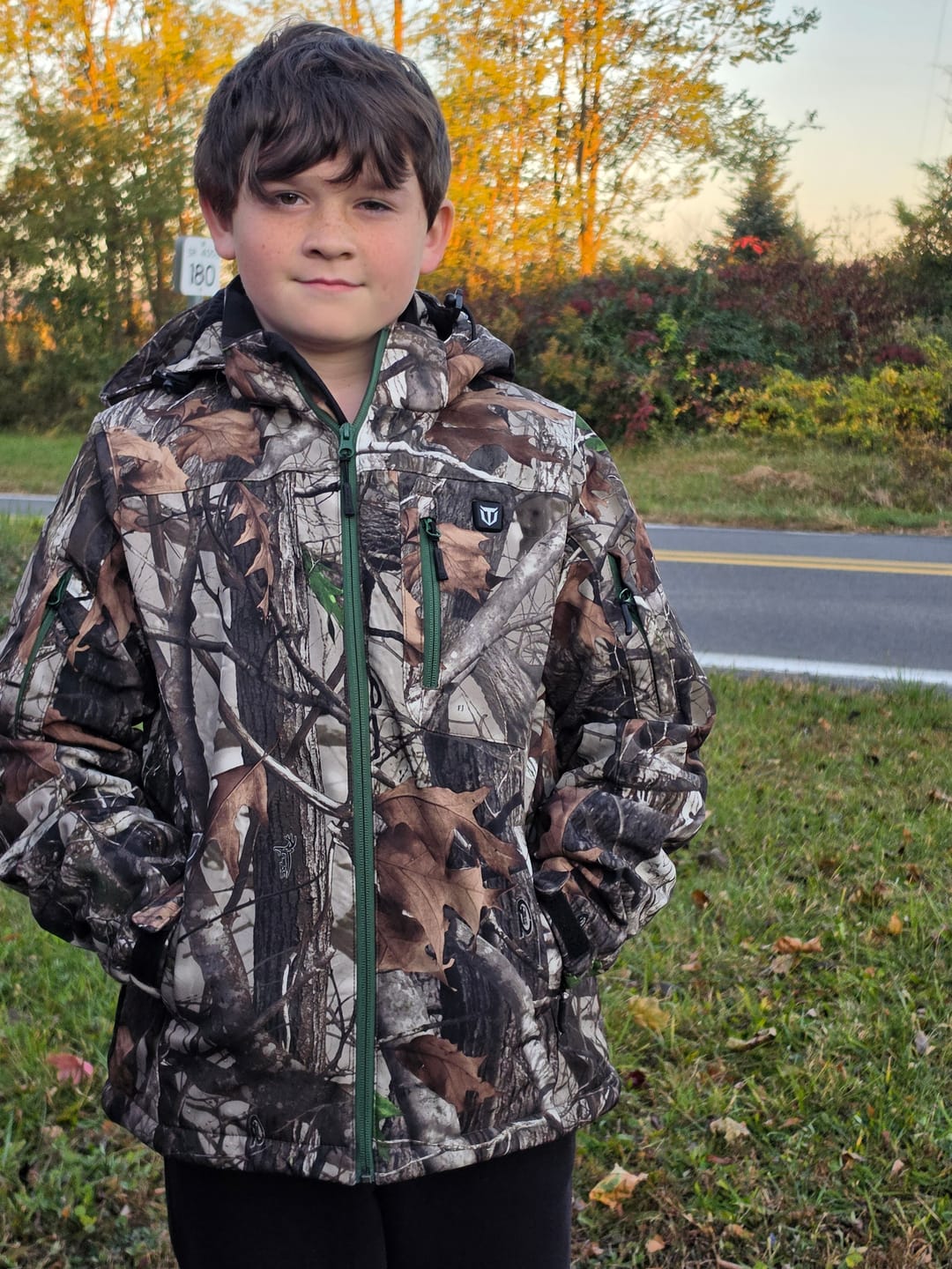 Customer photo review of Heated Jacket for Women | Heated Coat with Detachable Hood & 10000mAh Battery Pack | Camo or Black Heated Outdoor Apparel for Hunting