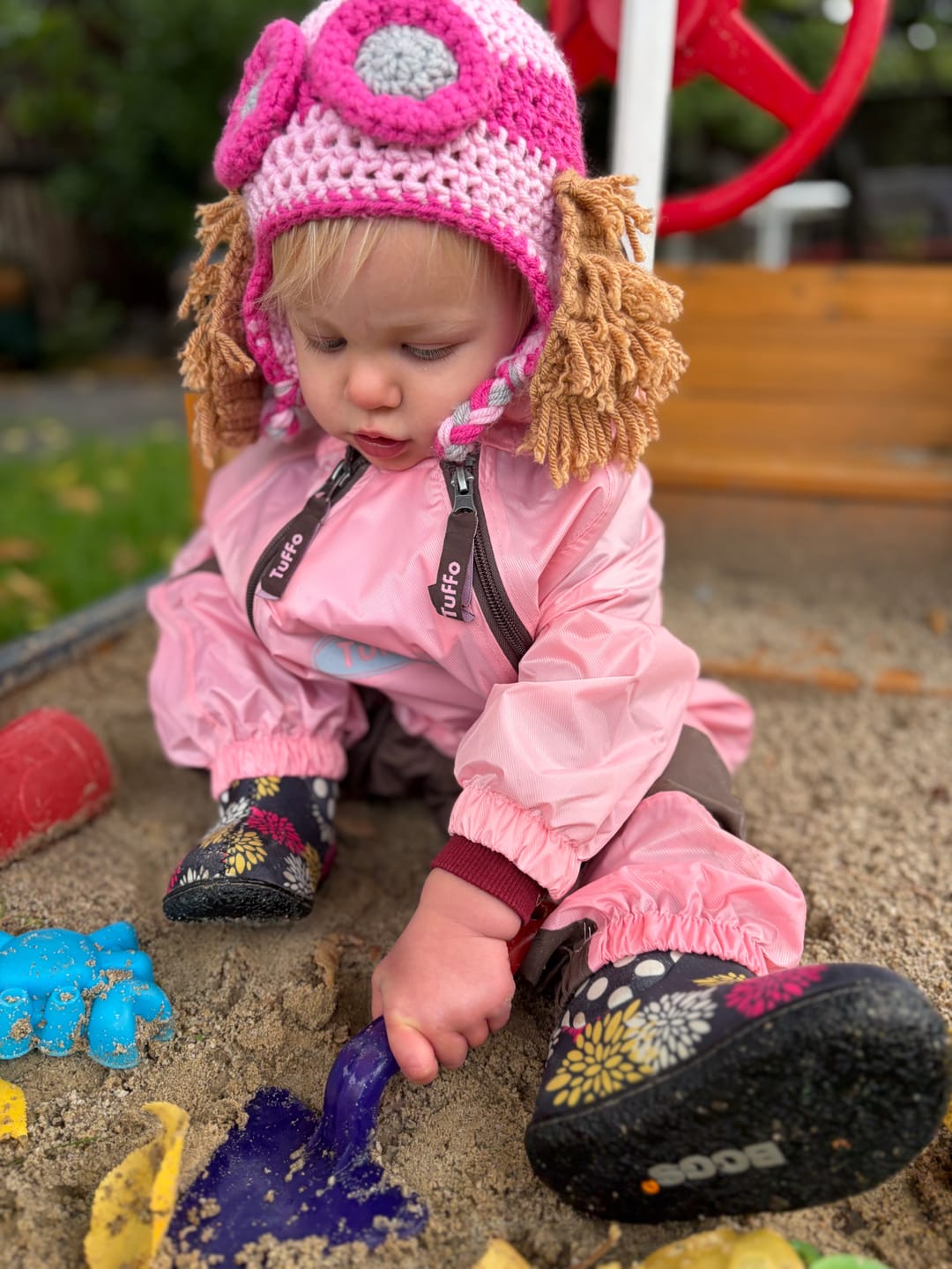 Customer photo review of Muddy Buddy Rainsuit