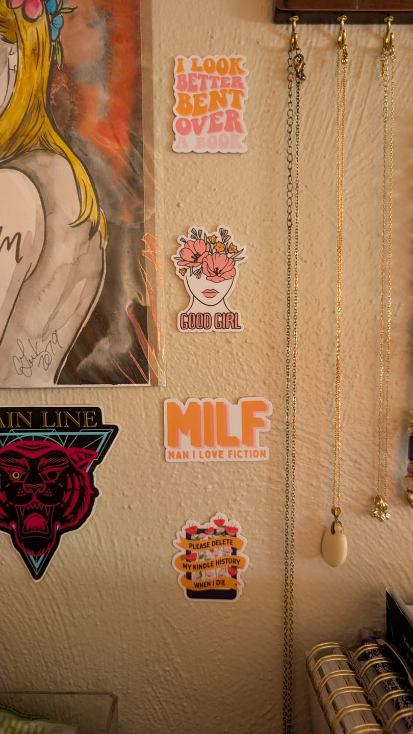 Customer photo review of peachy sticker pack special