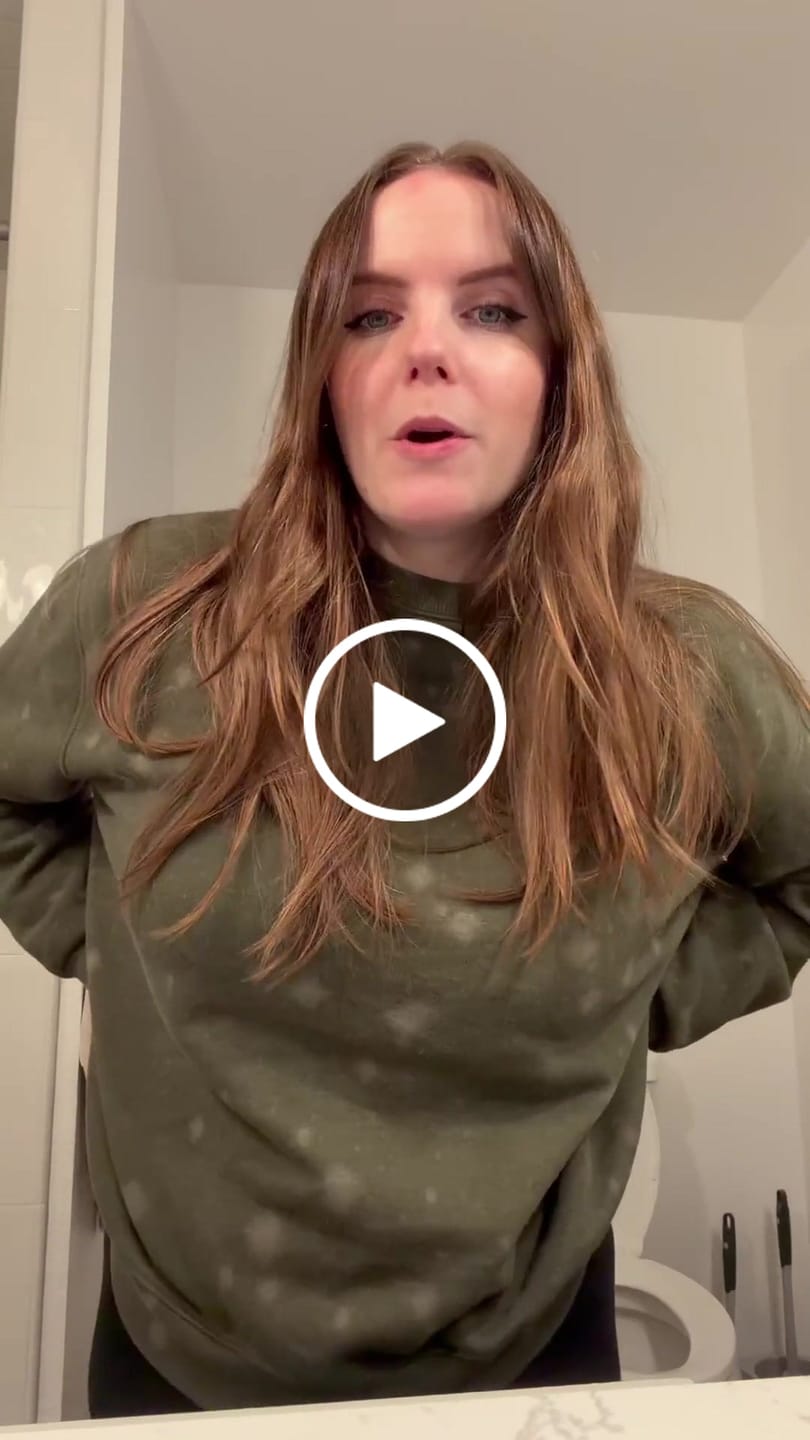 Customer video review of Stretch Mark Cream